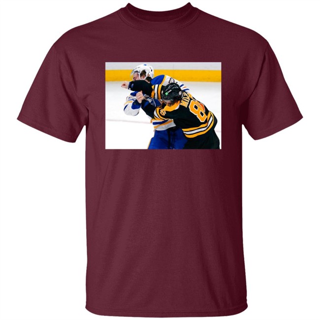 Kevan Miller Punching Tage Thompson Shirt Kevan Miller Punching Tage Thompson Shirt