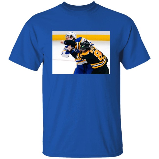 Kevan Miller Punching Tage Thompson Shirt Kevan Miller Punching Tage Thompson Shirt
