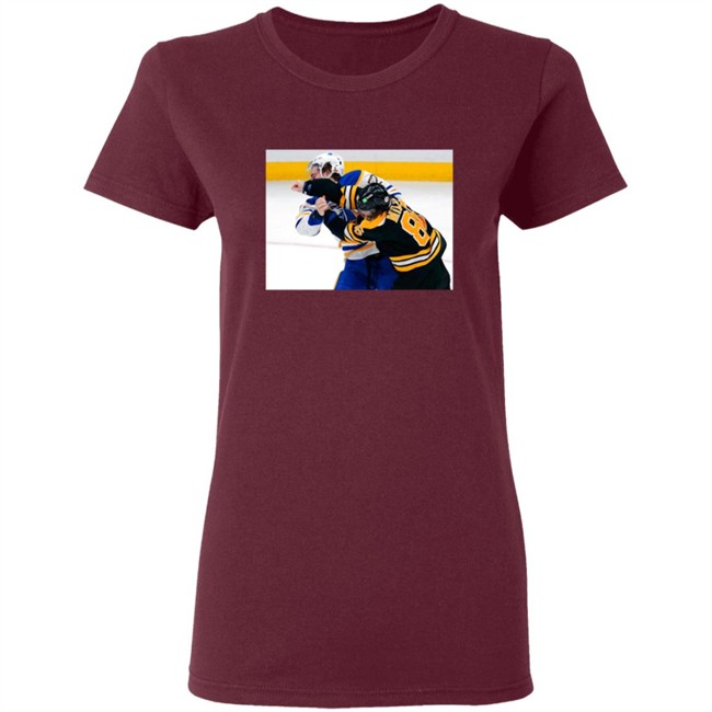 Kevan Miller Punching Tage Thompson Shirt Kevan Miller Punching Tage Thompson Shirt