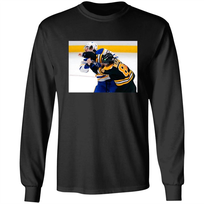 Kevan Miller Punching Tage Thompson Shirt Kevan Miller Punching Tage Thompson Shirt