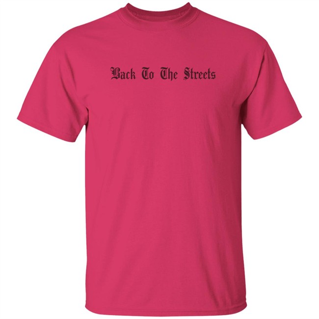 Icy By Saweetie Merch Back To The Streets Tee Shirt Icy By Saweetie Merch Back To The Streets Tee Shirt