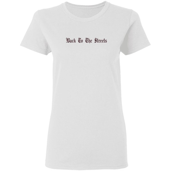 Icy By Saweetie Merch Back To The Streets Tee Shirt Icy By Saweetie Merch Back To The Streets Tee Shirt