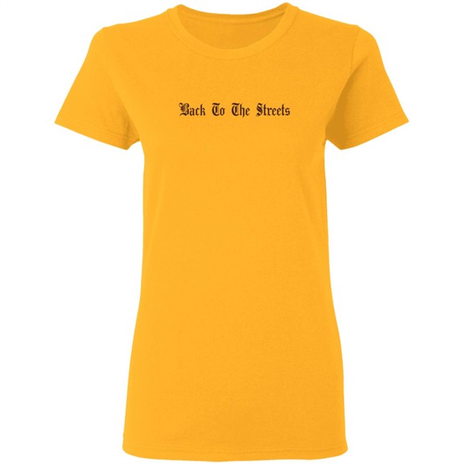 Icy By Saweetie Merch Back To The Streets Tee Shirt Icy By Saweetie Merch Back To The Streets Tee Shirt