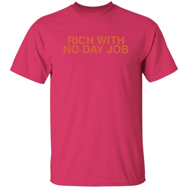 Icy By Saweetie Merch Rich With No Day Job Tap In Tee Shirt