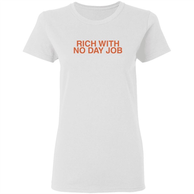 Icy By Saweetie Merch Rich With No Day Job Tap In Tee Shirt Icy By Saweetie Merch Rich With No Day Job Tap In Tee Shirt