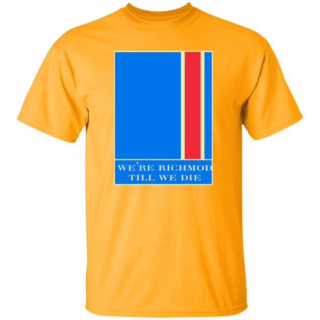 Ted Lasso Merch We're Richmond Till We Die Tee Shirt Ted Lasso Merch We're Richmond Till We Die Tee Shirt