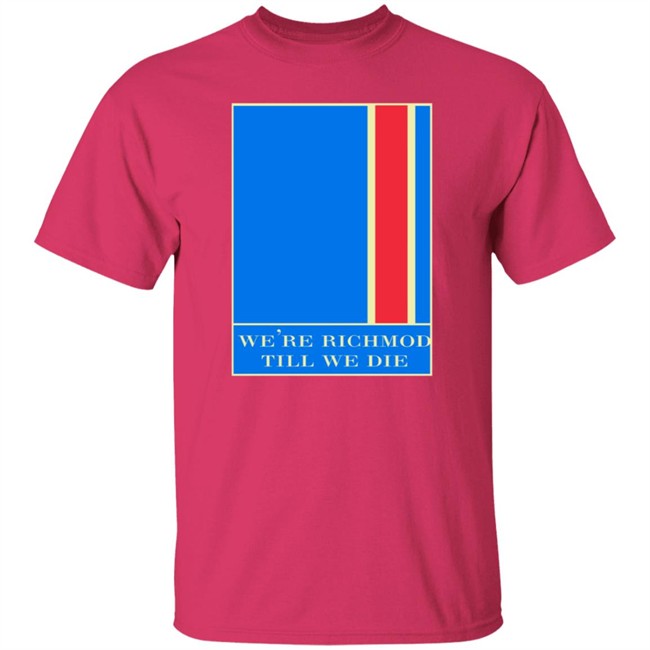 Ted Lasso Merch We're Richmond Till We Die Tee Shirt Ted Lasso Merch We're Richmond Till We Die Tee Shirt