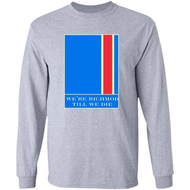 Ted Lasso Merch We're Richmond Till We Die Tee Shirt Ted Lasso Merch We're Richmond Till We Die Tee Shirt