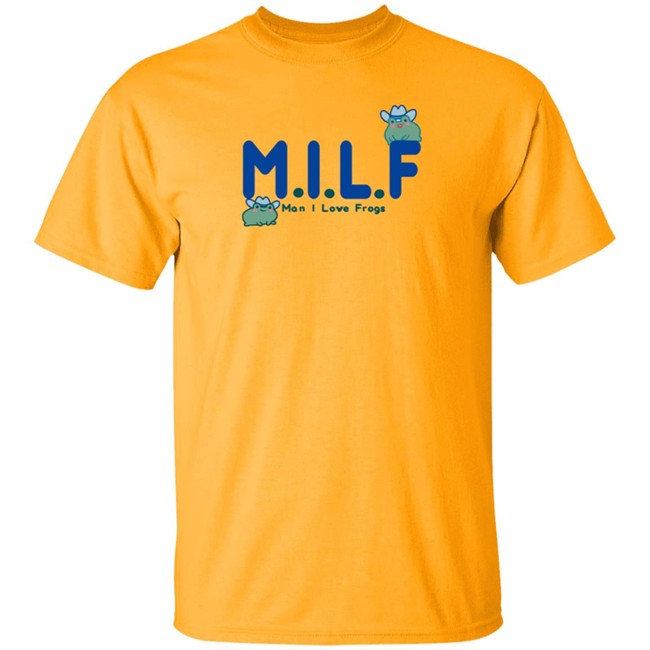 Milf Man I Love Frogs T Shirt Dabigsquish Big Squish Doodlefrog Milf Man I Love Frogs T Shirt Dabigsquish Big Squish Doodlefrog