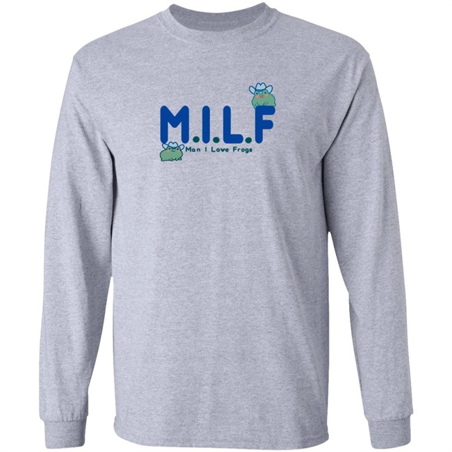 Milf Man I Love Frogs T Shirt Dabigsquish Big Squish Doodlefrog Milf Man I Love Frogs T Shirt Dabigsquish Big Squish Doodlefrog