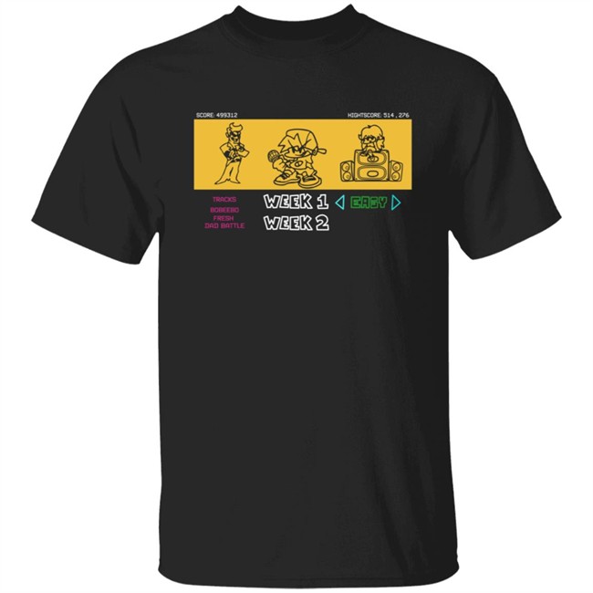 Sharkrobot Friday Night Funkin Story Mode Shirt Phantom Arcade