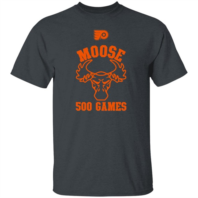 Kevin Hayes Moose 500 Games T Shirt Flyere Brian Elliott Bill Meltzer Kevin Hayes Moose 500 Games T Shirt Flyere Brian Elliott Bill Meltzer