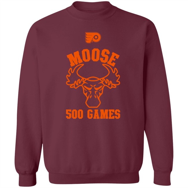 Kevin Hayes Moose 500 Games T Shirt Flyere Brian Elliott Bill Meltzer Kevin Hayes Moose 500 Games T Shirt Flyere Brian Elliott Bill Meltzer
