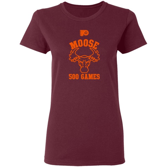 Kevin Hayes Moose 500 Games T Shirt Flyere Brian Elliott Bill Meltzer Kevin Hayes Moose 500 Games T Shirt Flyere Brian Elliott Bill Meltzer