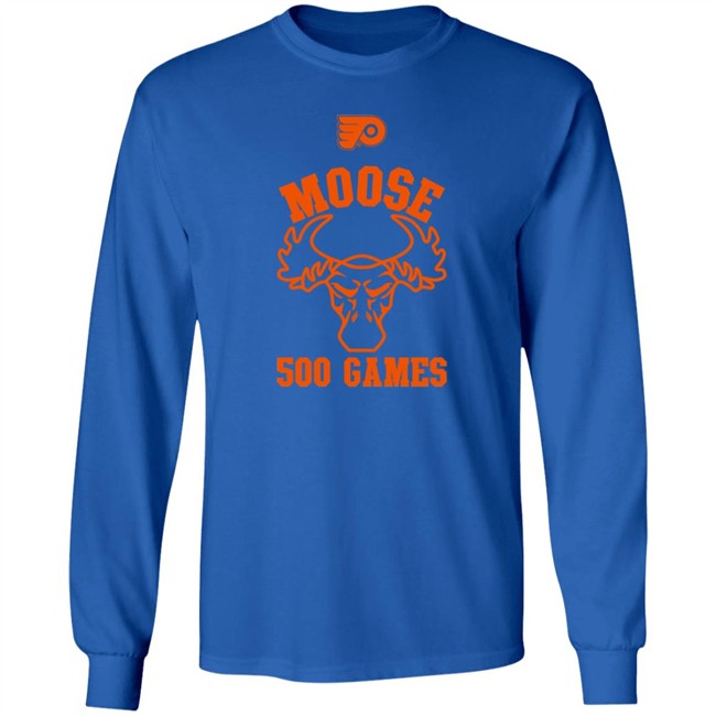 Kevin Hayes Moose 500 Games T Shirt Flyere Brian Elliott Bill Meltzer Kevin Hayes Moose 500 Games T Shirt Flyere Brian Elliott Bill Meltzer