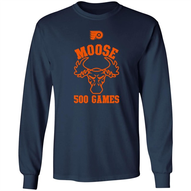 Kevin Hayes Moose 500 Games T Shirt Flyere Brian Elliott Bill Meltzer Kevin Hayes Moose 500 Games T Shirt Flyere Brian Elliott Bill Meltzer