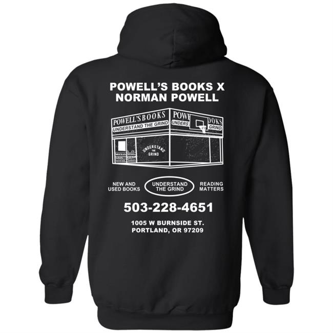 Powell S Book Store X Norm Powell Collab Shirt Powell S Book Store X Norm Powell Collab Shirt