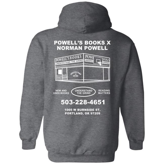 Powell S Book Store X Norm Powell Collab Shirt Powell S Book Store X Norm Powell Collab Shirt