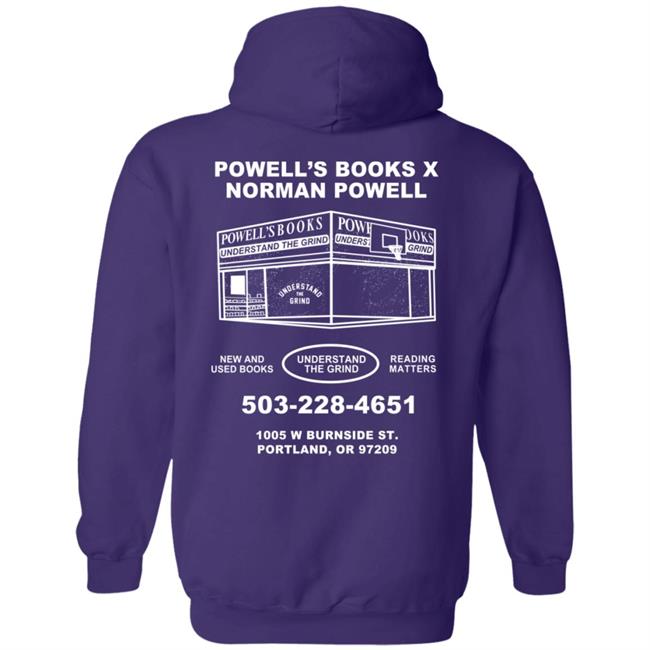 Powell S Book Store X Norm Powell Collab Shirt Powell S Book Store X Norm Powell Collab Shirt