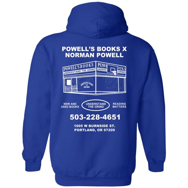 Powell S Book Store X Norm Powell Collab Shirt Powell S Book Store X Norm Powell Collab Shirt