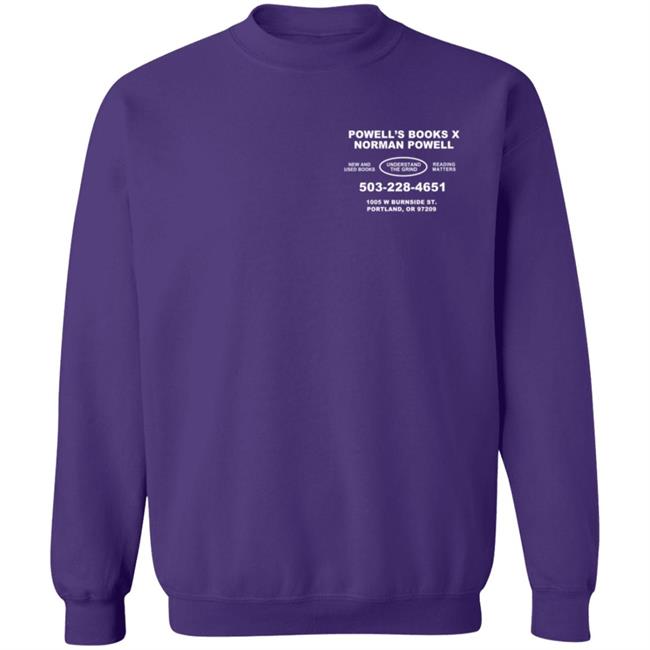 Powell S Book Store X Norm Powell Collab Shirt Powell S Book Store X Norm Powell Collab Shirt