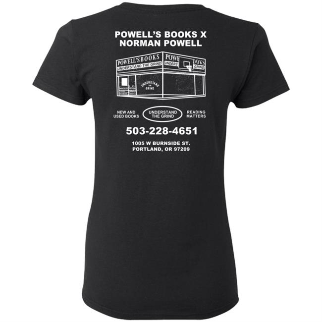 Powell S Book Store X Norm Powell Collab Shirt Powell S Book Store X Norm Powell Collab Shirt