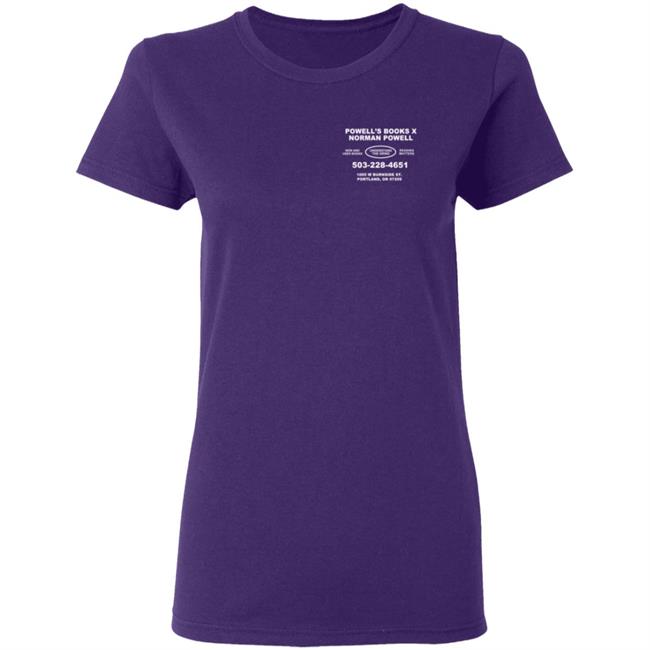 Powell S Book Store X Norm Powell Collab Shirt Powell S Book Store X Norm Powell Collab Shirt