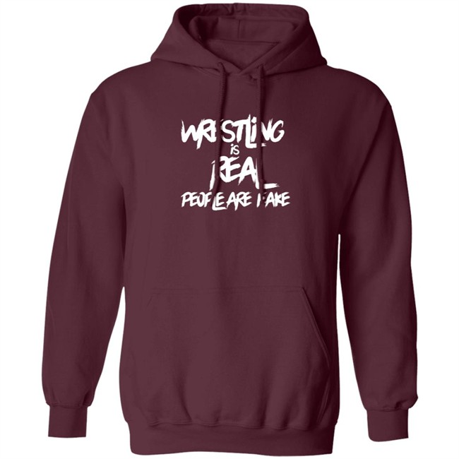 Wrestling Is Real People Are Fake T Shirt Liv Morgan Wrestling Is Real People Are Fake T Shirt Liv Morgan