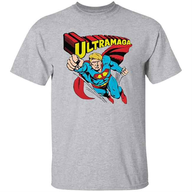 Brand New Trump Superman Ultra Maga T Shirt Kamvtv