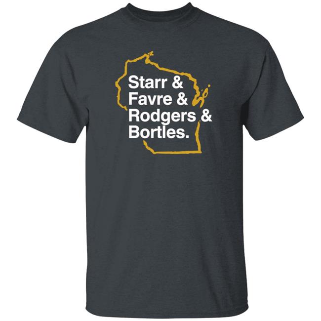 Barstoolsports Gb List Starr Favre Rodgers Bortles Tee Shirt Barstoolsports Gb List Starr Favre Rodgers Bortles Tee Shirt