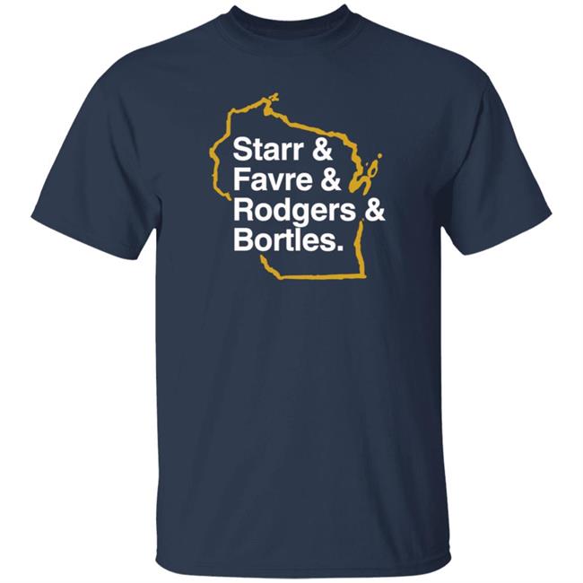 Barstoolsports Gb List Starr Favre Rodgers Bortles Tee Shirt Barstoolsports Gb List Starr Favre Rodgers Bortles Tee Shirt