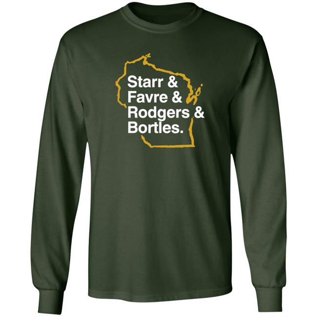 Barstoolsports Gb List Starr Favre Rodgers Bortles Tee Shirt Barstoolsports Gb List Starr Favre Rodgers Bortles Tee Shirt