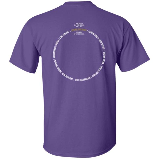 Portland Trail Blazers Me10 Shirt Carmelo Anthony Portland Trail Blazers Me10 Shirt Carmelo Anthony