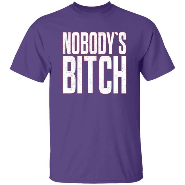 Wwe Jimmy Uso Nobody's Bitch T Shirt Wwe Jimmy Uso Nobody's Bitch T Shirt