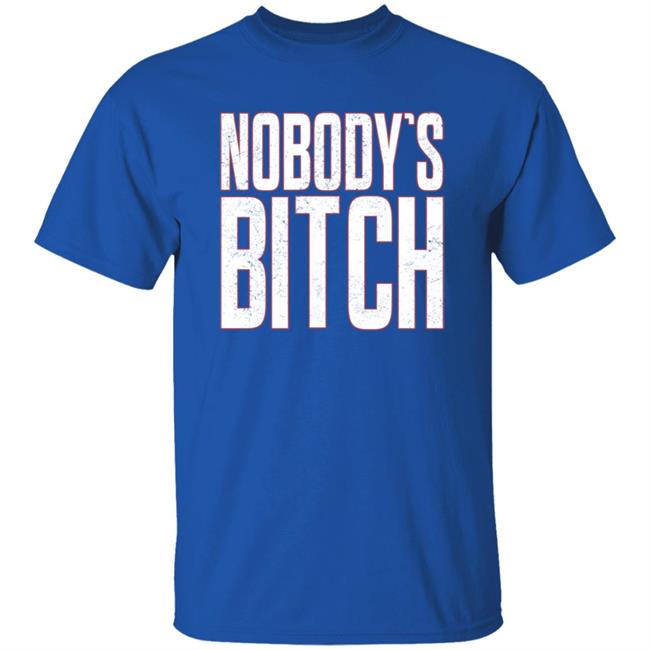 Wwe Jimmy Uso Nobody's Bitch T Shirt Wwe Jimmy Uso Nobody's Bitch T Shirt