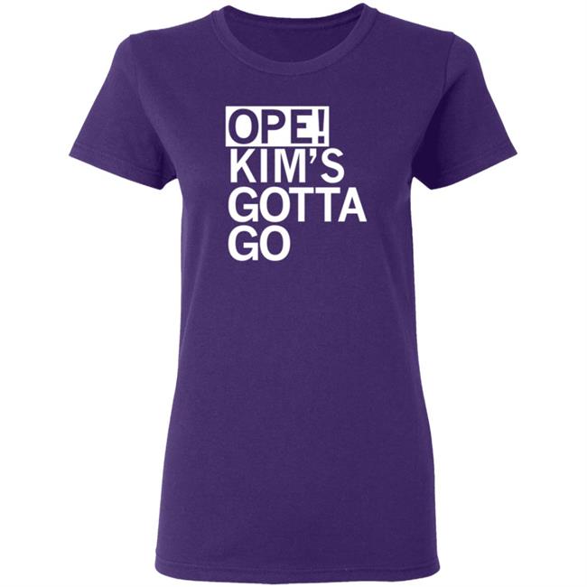 Ope Kim's Gotta Go T Shirt Ope Kim's Gotta Go T Shirt