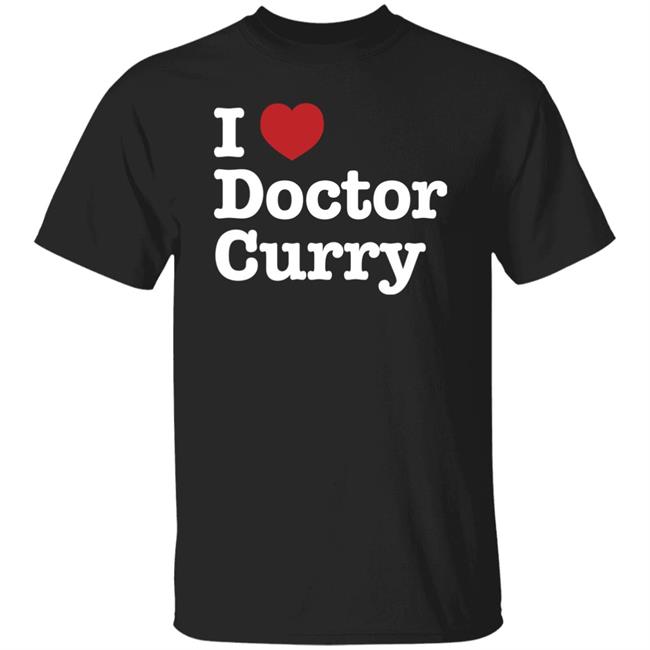 I Heart Doctor Curry T Shirt Popcorned Planet No System Merch Andy Signore