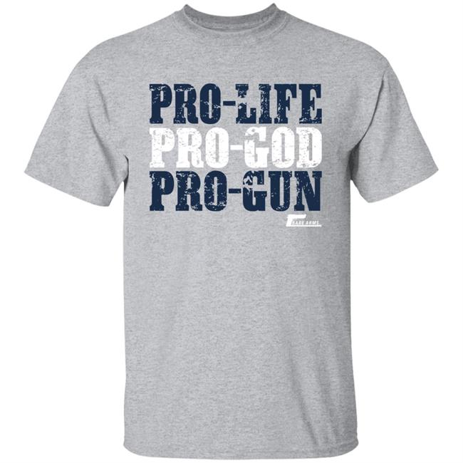 Bare Arms Store Pro Life Pro God Pro Gun Shirt Batradingco Merch Hemant Mehta
