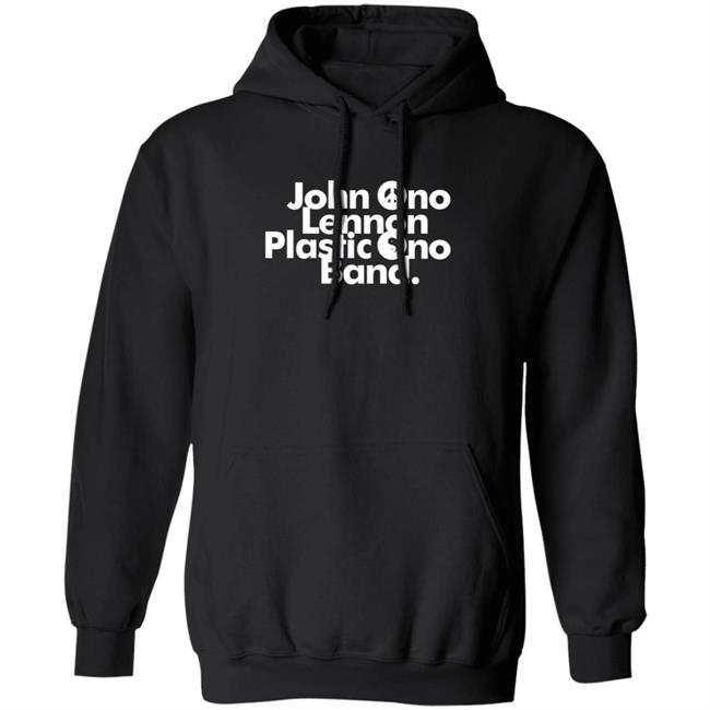 John Lennon Merch Plastic Ono Band Hoodie