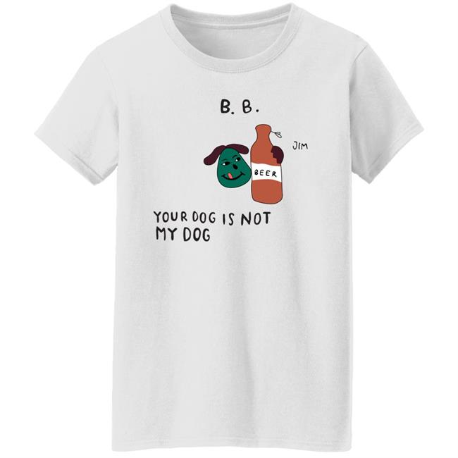 Your Dog Is Not My Dog Crewneck Sweatshirt Bode New York Merch