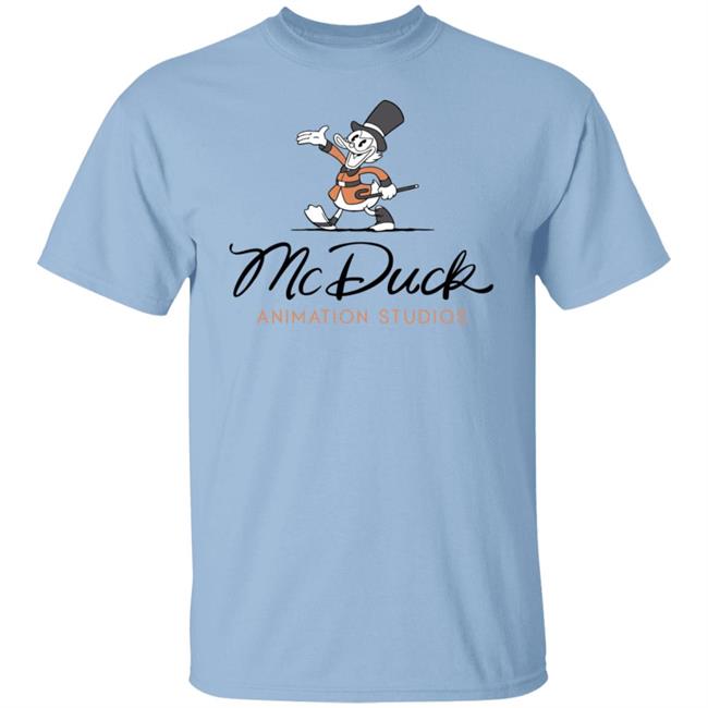 Jeremiah Alcorn Mc Duck Animation Studios Shirt