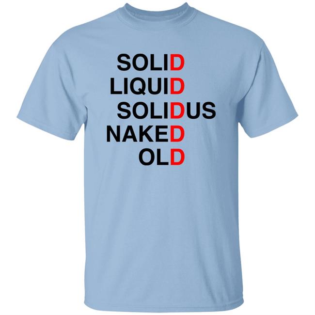 Solid Liquid Solidus Naked Old Shirt Pomu Rainpuff