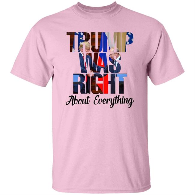 Doug Trump Was Right About Everything Shirt Trump Putin