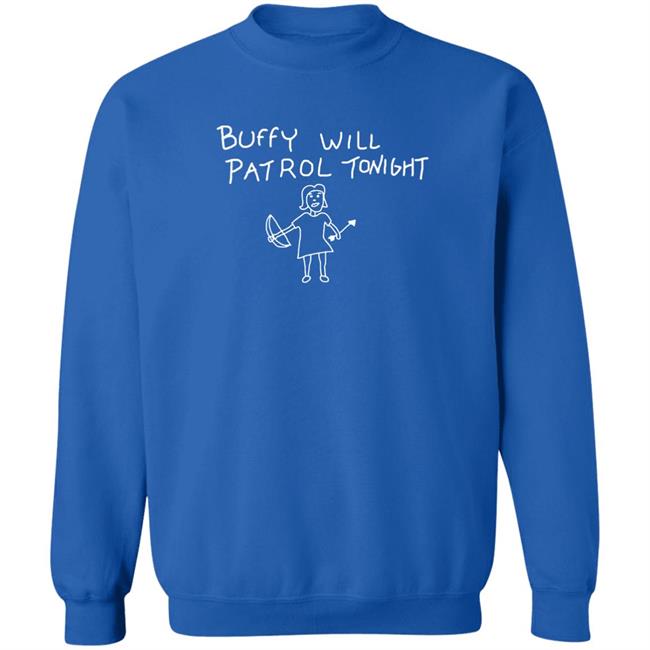 Vivellimac Buffy Will Patrol Tonight T Shirt