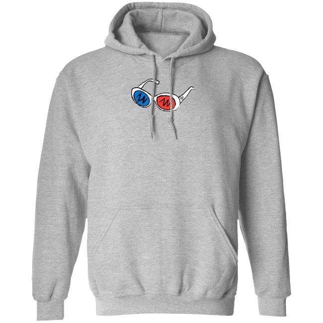 Georgenotfound Gnf Merch George 3D Goggles Pullover Hoodie