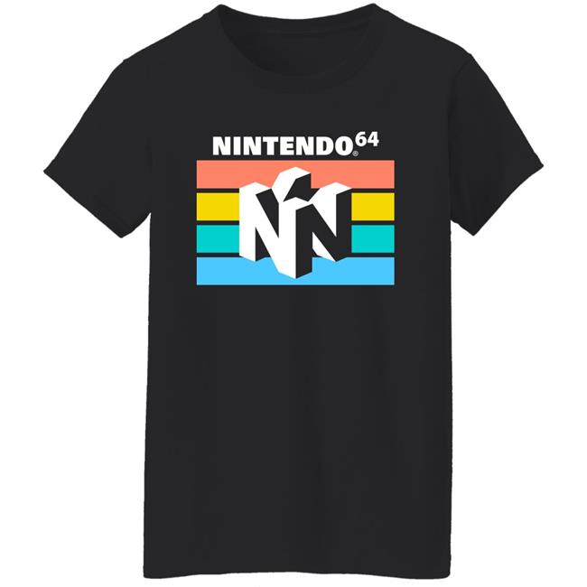 Nintendo Classic 64 Striped Shirt Pan-Pizza Toon Slayer Rebel Taxi