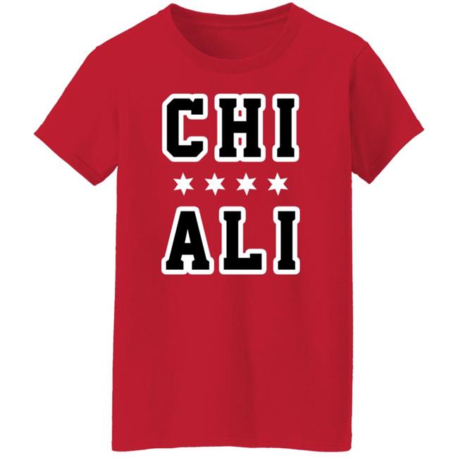 Mustafa Ali Wwe Chi Ali Shirt Red