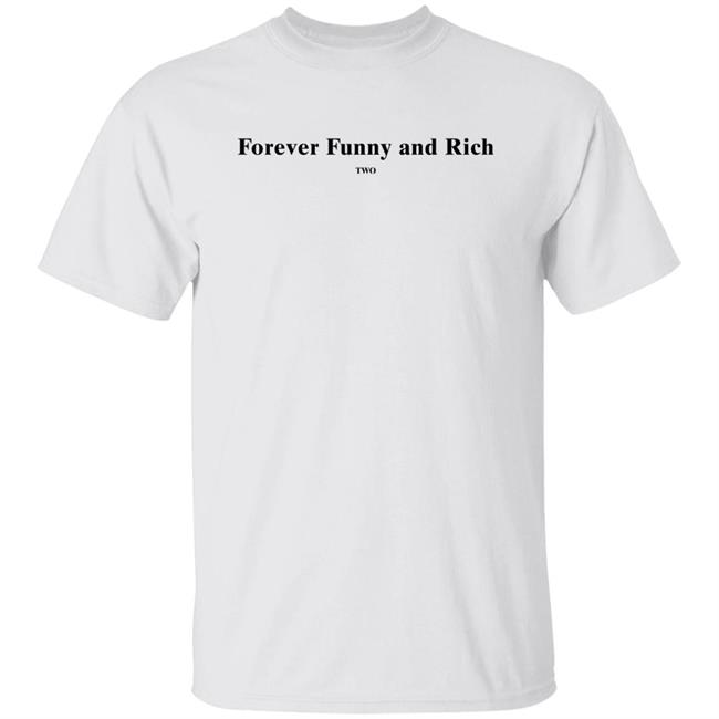 Trendyol Merch Xkandiexx Forever Funny And Rich Two Shirt