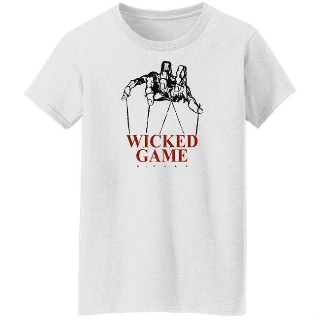 G Eazy Merch Wicked Game Tee Shirt G Eazy Merch Wicked Game Tee Shirt