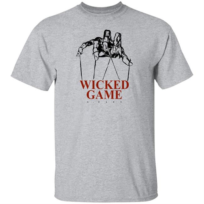 G Eazy Merch Wicked Game Tee Shirt Wicked Game Tee Shirt G Eazy Merch
